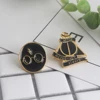 RJ новые значки для фанатов HP, броши, булавки, смертельный гвоздь после всего этого времени, всегда лорд вольдемор, эмалевые мужские, детские, пальто, ювелирные изделия в подарок ► Фото 2/6