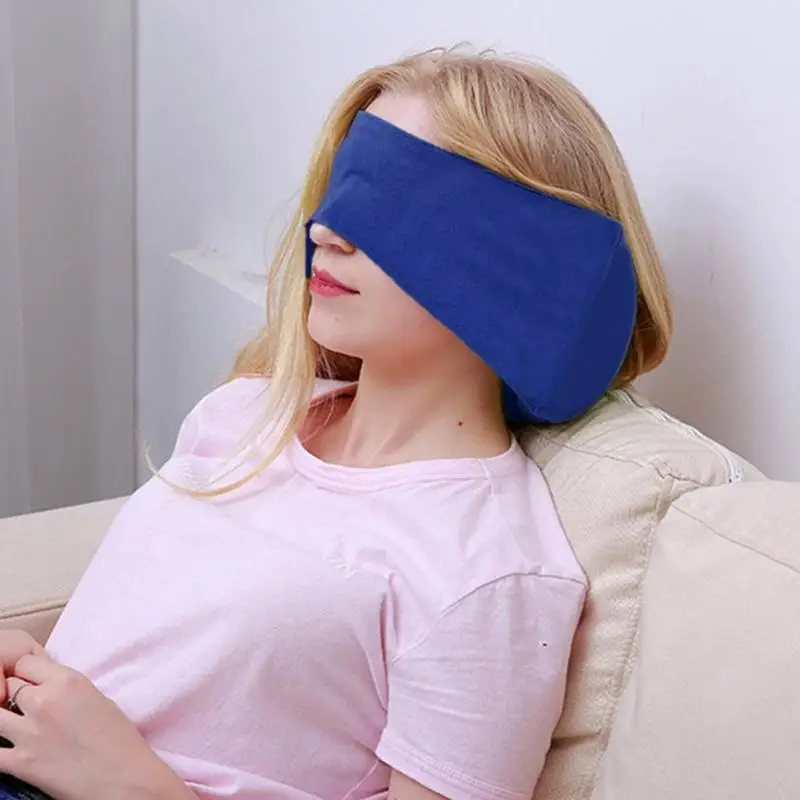 

Multi-Function Travel Pillow Adult Neck Protection Pillow Neck Pillow & Eye Mask Nap Safety Strap Pillow Seat Support Cushion