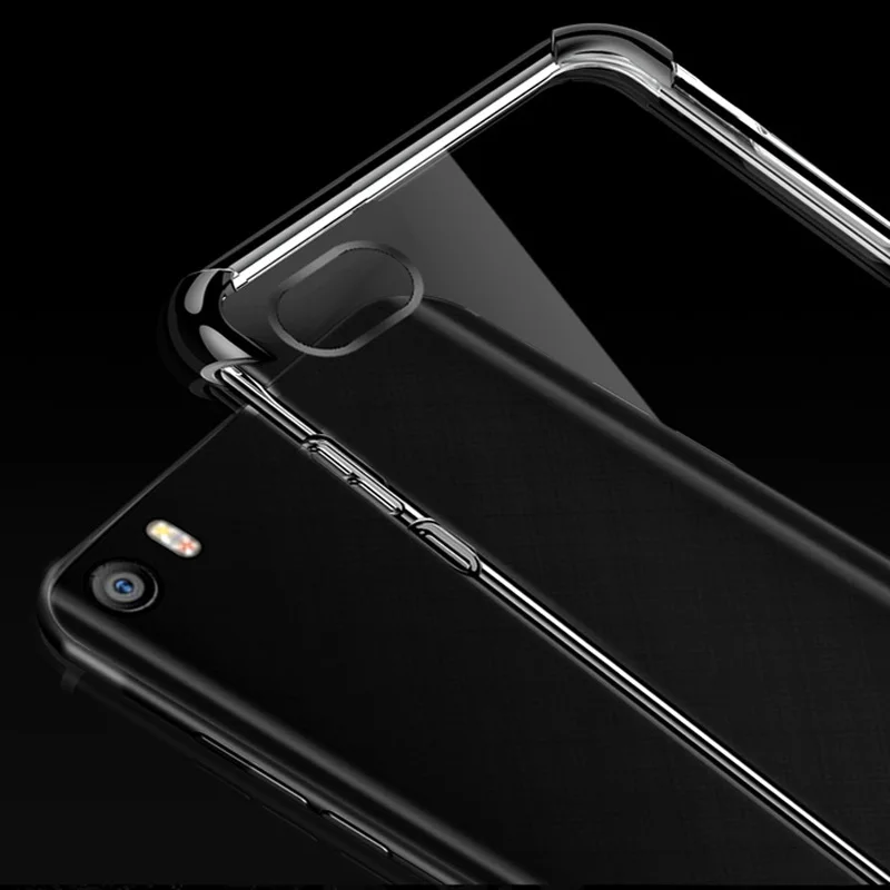 Мягкий чехол из ТПУ чехол для Xiaomi mi 5 ультра тонкий прозрачный блестящий чехол 5,15 ''для mi 5 mi 5 mi xed силиконовый чехол для телефона