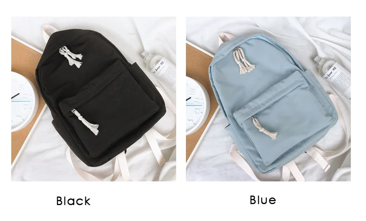 Menghuo Original Brand Waterproof Backpacks Women Backpack Solid School Travel Bag Female Large Capacity Bags for Girls Mochilas_06