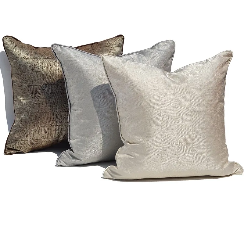 

2018 new luxury cushion covers for living room sofa car dec home textile creative square stripped cover throw pillow cases decor