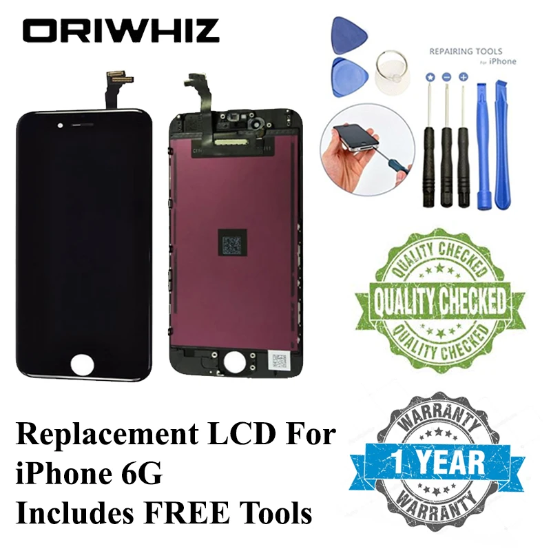 

ORIWHIZ A+++ LCD For iPhone 6 6 plus 5 5S 5C Display LCD Replacement Touch Screen With Digitizer Assembly Not For iPhone 5S LCD