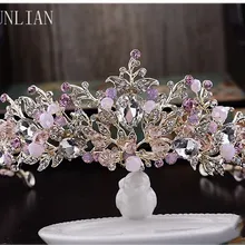Новые цветы Свадебная повязка на голову Перл волос аксессуары, лента для волос аксессуары для свадьбы свадебный Шапки