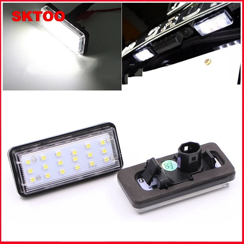 

SKTOO 2x Error Free LED SMD License Plate Light For Toyota/Land/Cruiser/Lexus/GX LX470