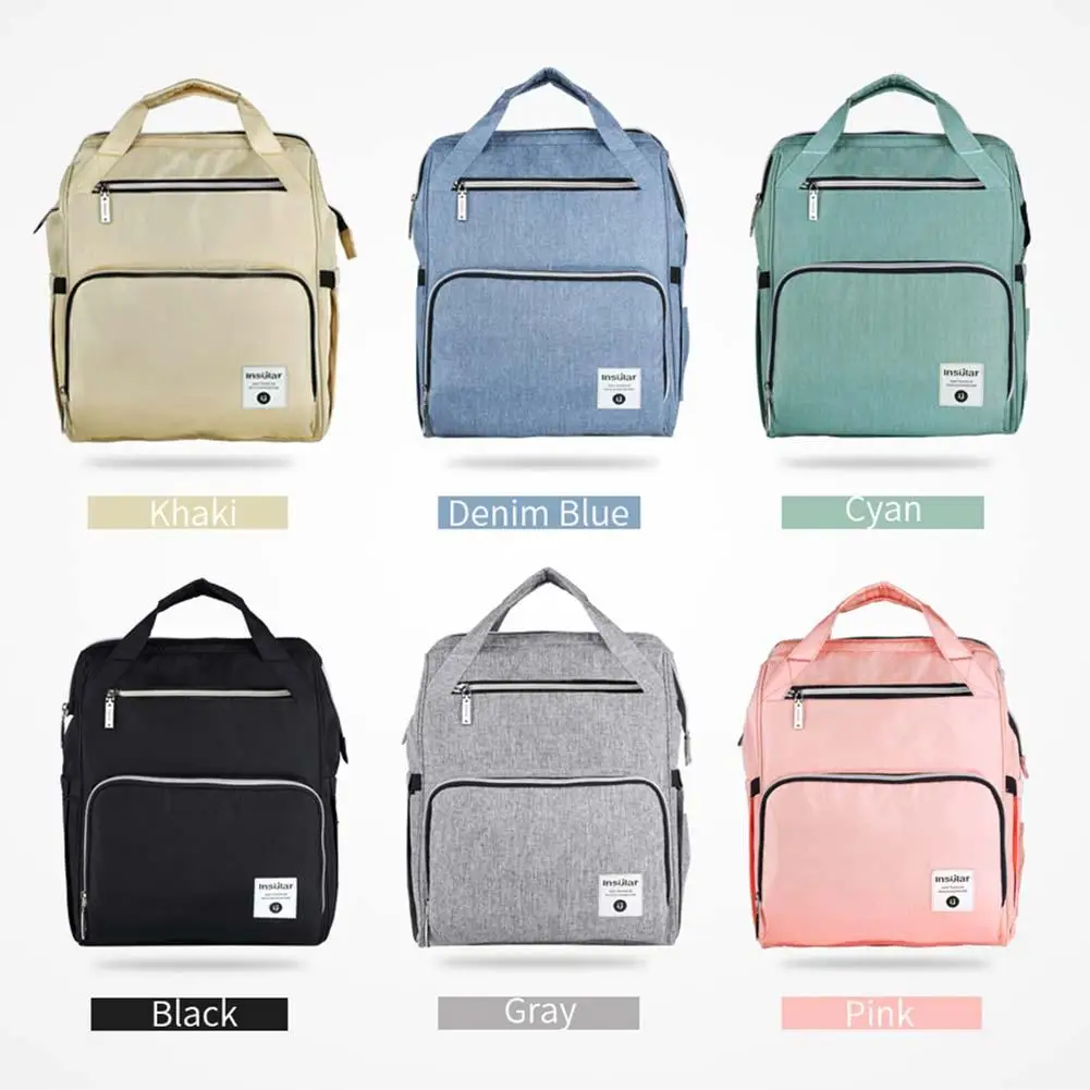 

2018 New Double Shoulders Waterproof High-end Durable Fashionable Large Capacity Multi-functional Mummy Bag
