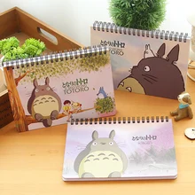 MIRUI Новые Креативные канцелярские принадлежности прекрасный Тоторо катушки Расписание Книга модные студенческие план книги школьные принадлежности
