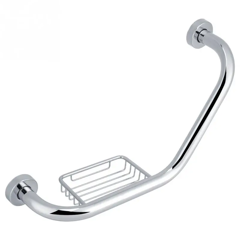 Stainless Steel Bathtub Arm Safety Handle Bath Shower Tub Grab Bar with