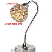 Диммер современный K9 хрустальный Настольный Светильник Настольный светильник для дома офиса спальни Кристалл декорирование абажура Кристальный дамашний светительник