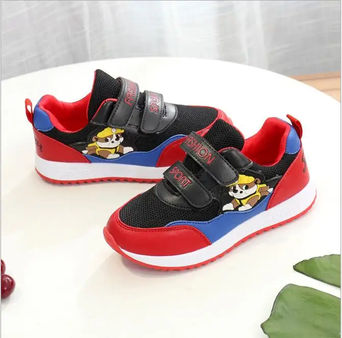 

Spring And Autumn Pink PU Waterproof Soft Black Children Casual Shoes Girls White Sneakers Boy Sneakers Kids Shoes