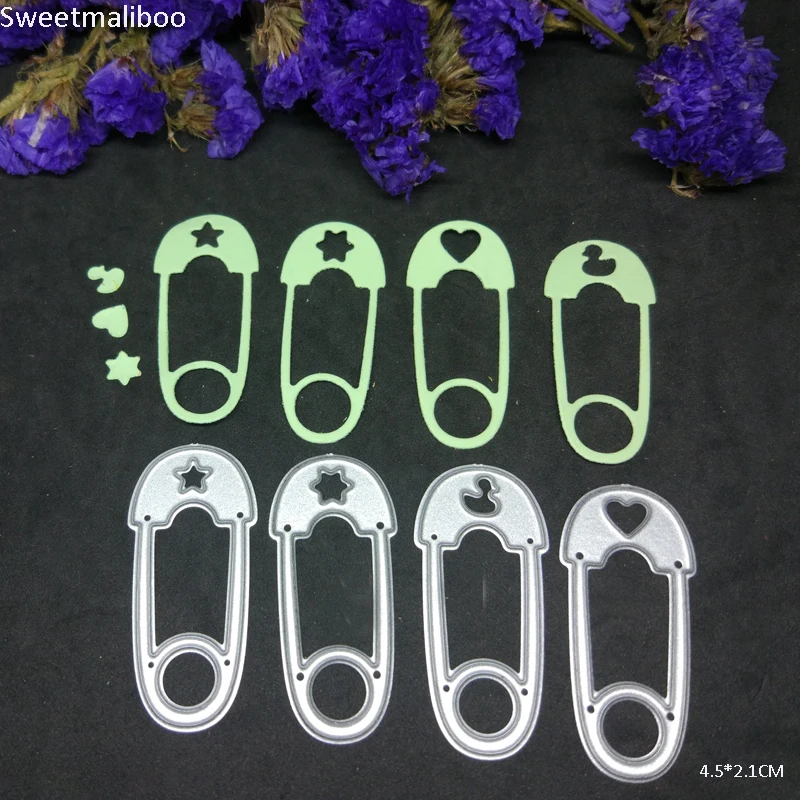 SM-0397 star heart duck pin
