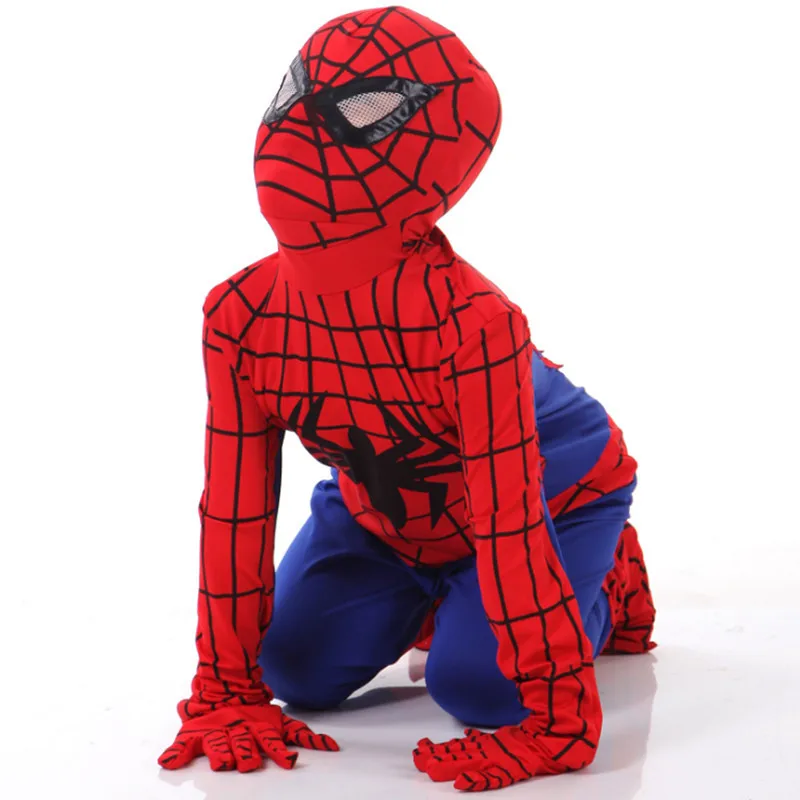 Новинка; костюм Человека-паука; костюмы Человека-паука для взрослых и детей; костюм Человека-паука; одежда для костюмированной вечеринки