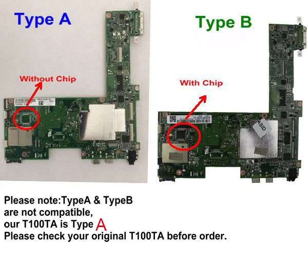 Akemy T100TA материнская плата для ноутбука ASUS T100T T100TA тест оригинальная материнская плата 64 Гб SSD