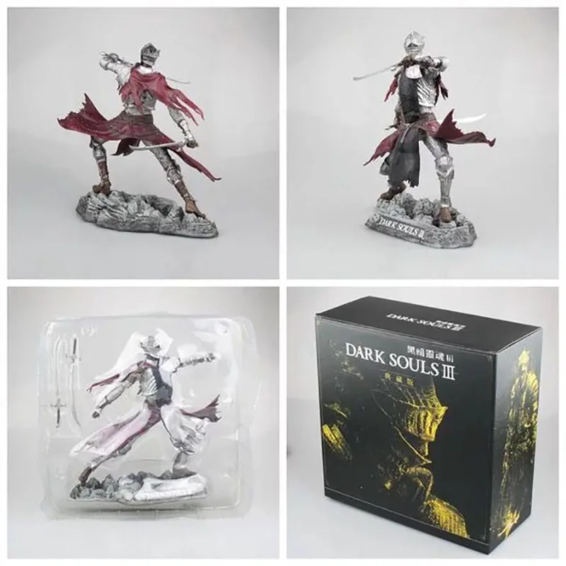 

10inch 25cm Dark Souls 3 III Red Knight Artorias The Abysswalker Action Figure Model Doll Toy