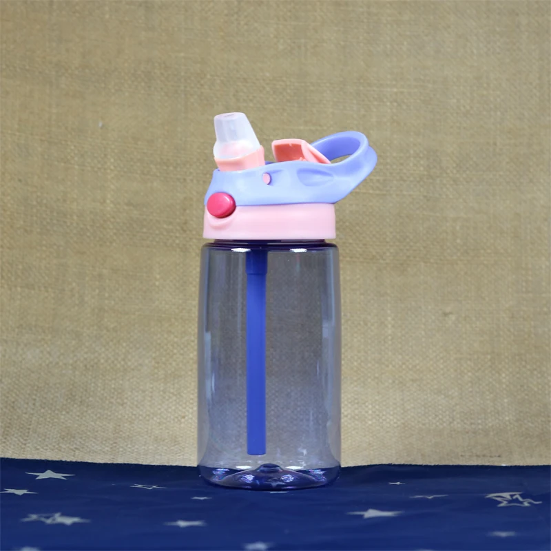 480 مللي الرياضية المياه الاطفال زجاجة المياه زجاجة القش زجاجات مياه Bpa الحرة لا الفثالات تريتان الطفل الليمون زجاجة