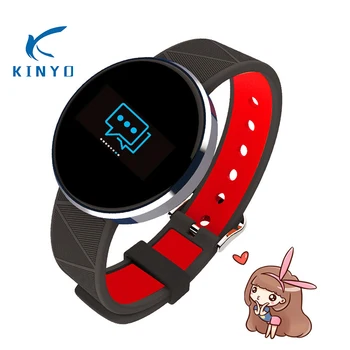 

Smart band women IP67 Heart rate Blood pressure monitor Sleep tracker Fitness tracker smart watch men best gifts for girlfriend