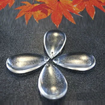 

100pcs/lot, 50x29x12mm glossy droplets crystal chandelier parts for chandelier crystal parts pendant suncatcher