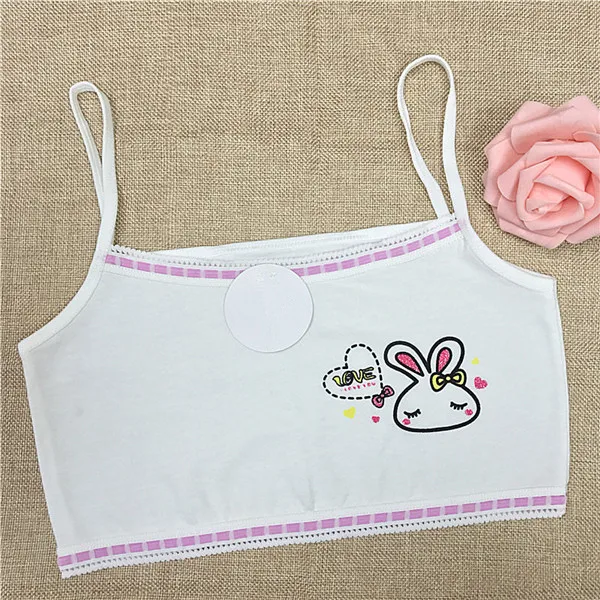 1pc cotton young girls training bra 8 13 years old children bras