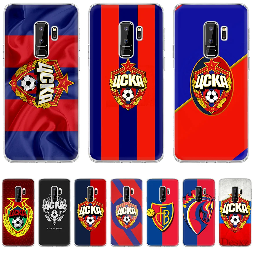 

Desxz CSKA Moscow Club For Samsung S8 S9 S10E S10 Plus S3 S4 S5 S6 S7 Edge Note 8 9 M10 M20 M30 Cover
