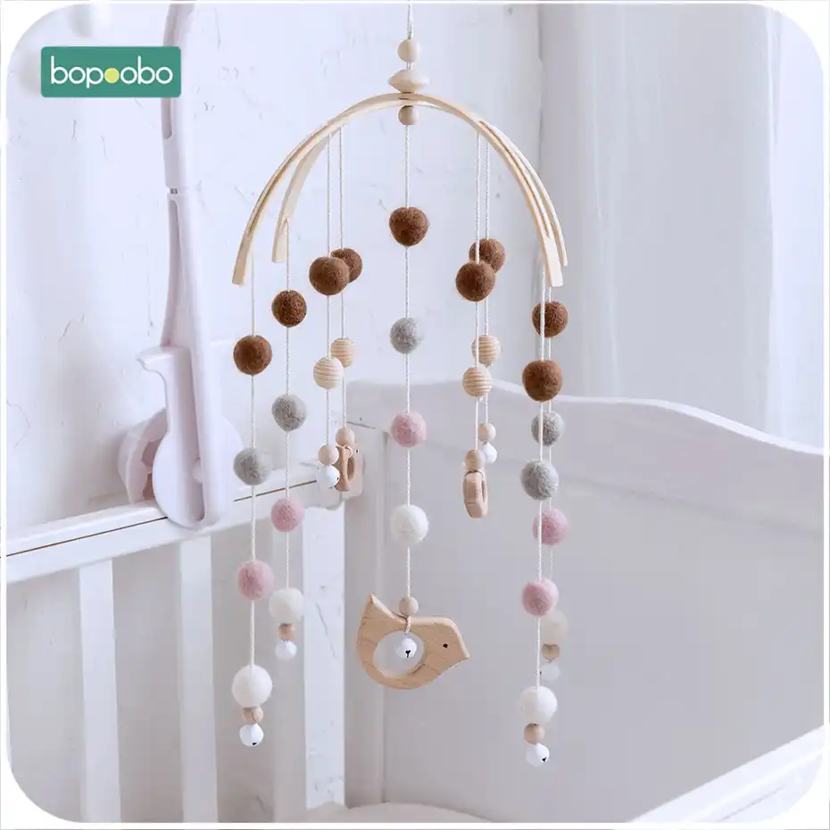 moviles de madera para bebes