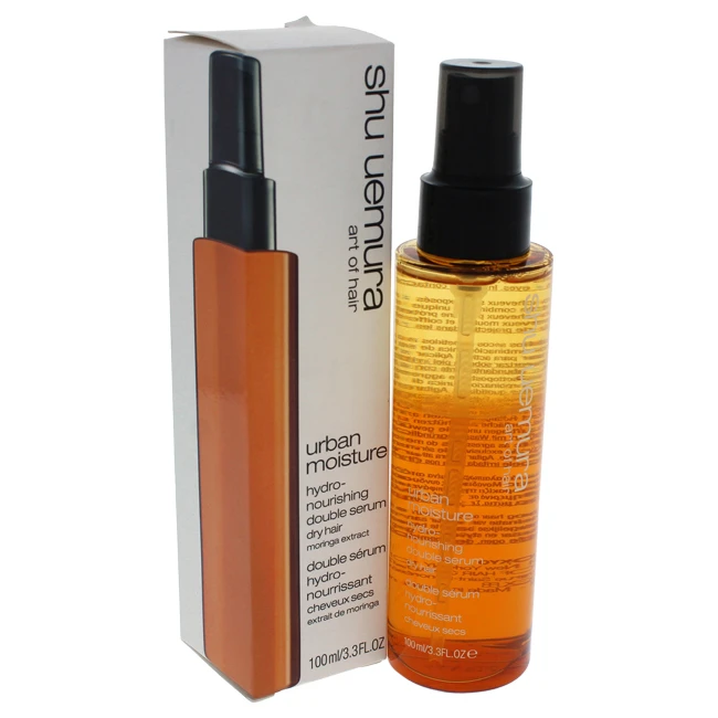 Urban Moisture Hydro-Nourishing Double Serum by Shu Uemura for Unisex - 3.3 oz Serum