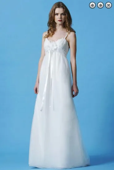 

free shipping new Fashion 2013 maxi dress lace sexy princess bridal vestidos formales white long organza Bridesmaid Dresses