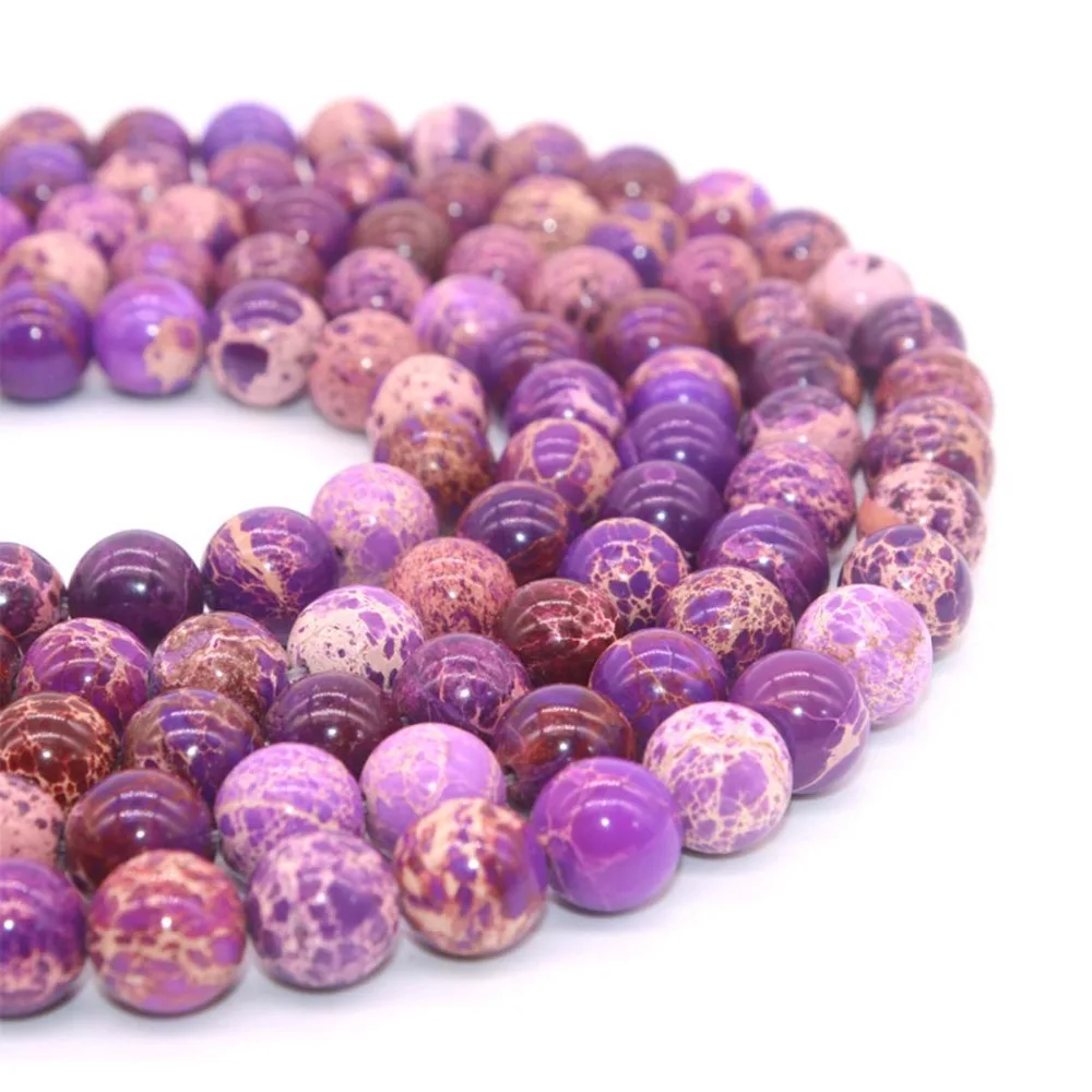 Natural Stone Beads Regalite 4/6/8/10/12mm Fashion Jewelry Loose Beads