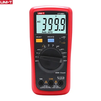 

UNI-T UNIT Digital Multimeter Auto Range 1000V 10A AC DC Voltmeter Current Capacitance Meter Electric Tester Temperature Measure