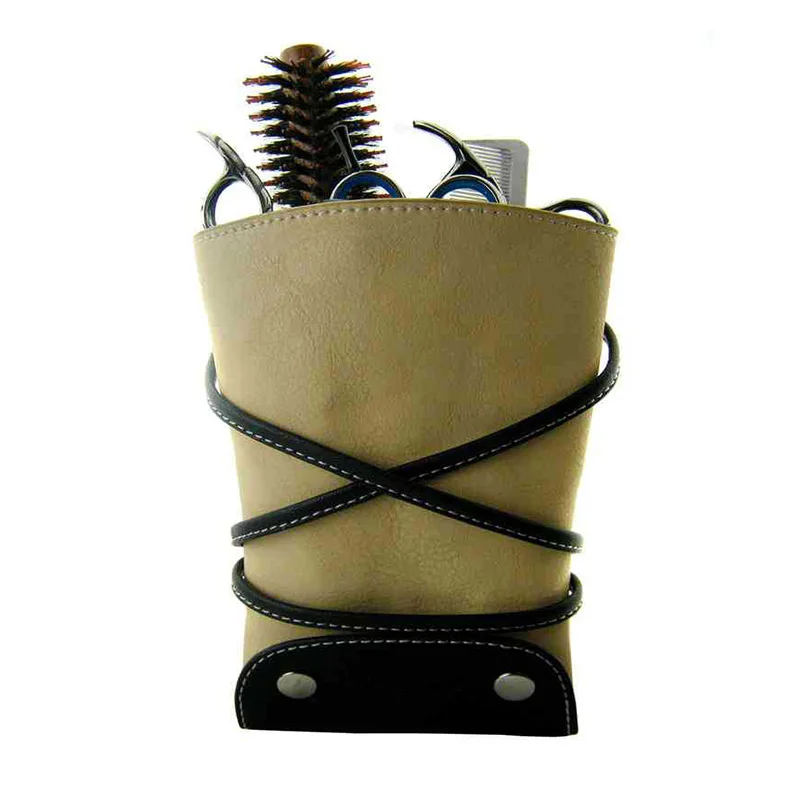 Retro Scissor Holster Pouch Holder Hairdressing Barber Scissor Clips