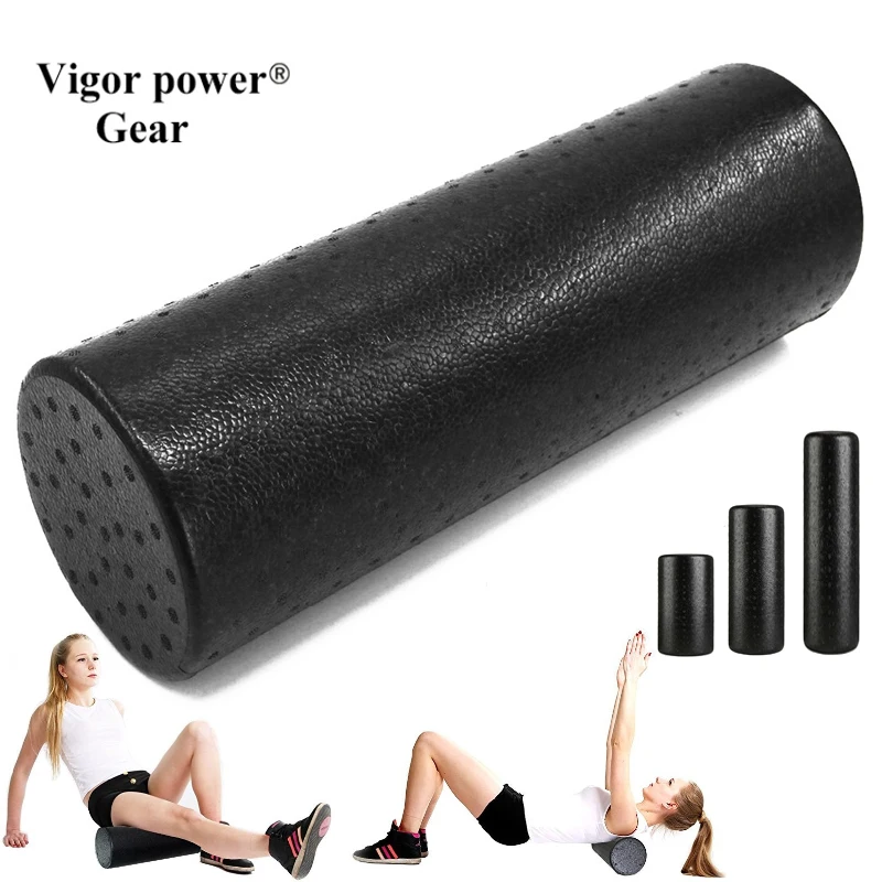 

VigorPowerGear 30cm 45cm 60cm EPP Yoga Gym Exercises Fitness Muscle Massager Equipment Foam Roller for Muscle Relaxation