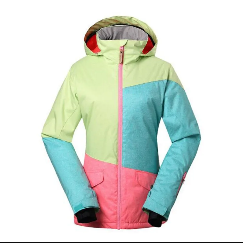 New Ski Jacket Women Snowboard Jackets Waterproof Breathable 10000