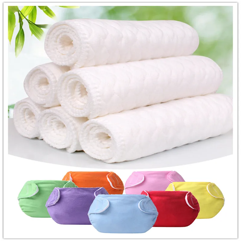 3PCS Infant Nappy Cloth Diapers Soft Covers Washable Free Size Adjustable Fraldas Winter Summer Version Reusable Baby erf5251 | Мать и