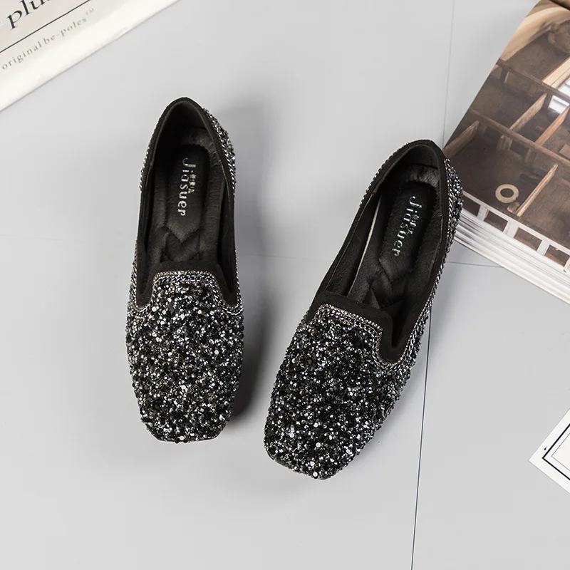 

Women Ballet Shoes Flats Cut Out Leather Breathbale Moccains Women Boat Shoes Ballerina Ladies Shoes