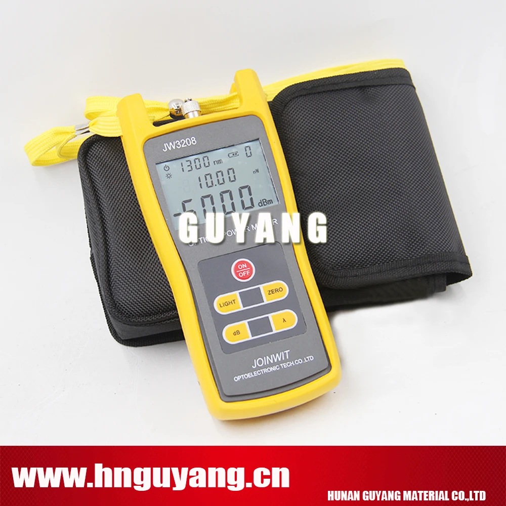 

JW3208C Portable -50~+26dBm Fiber Optic Tester Optical Power Meter(800~1700nm)