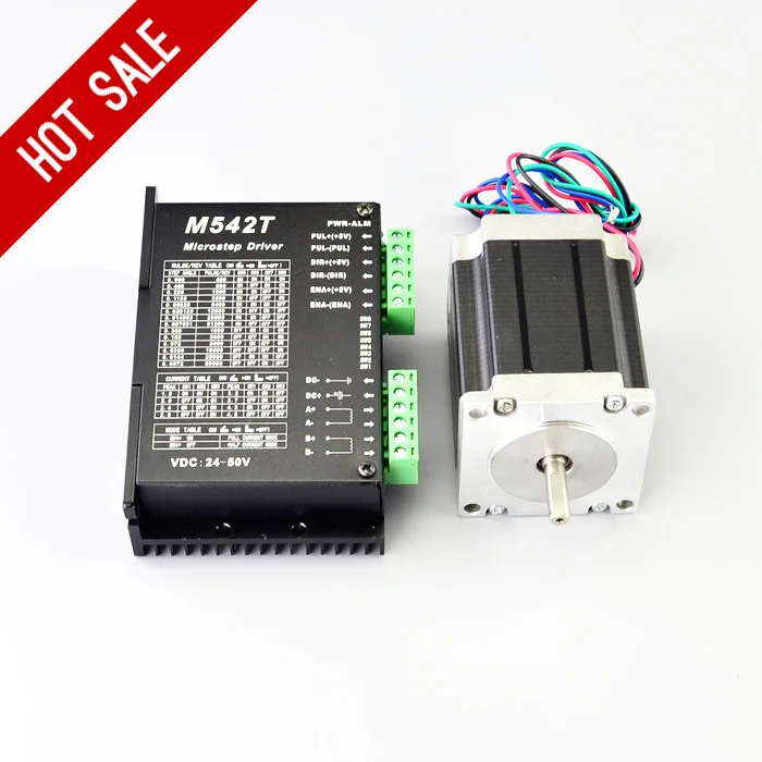 1 Axis CNC Kit 1.9Nm/269oz.in Nema 23 Stepper Motor & Driver CNC Mill Router Lathe Robot 1 Axis CNC Kit 1.9Nm/269oz.in Nema 23 Stepper Motor & Driver CNC Mill Router Lathe Robot