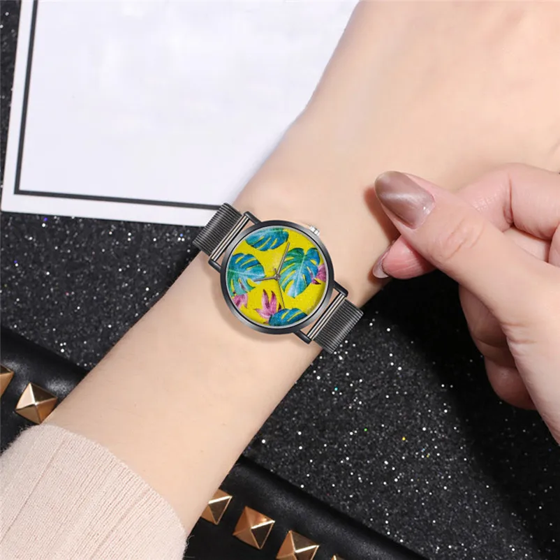 2018 Simple Desgin Fashion Womens Watches Crystal Stainless Steel Analog Quartz Wrist Watch Bracelet clock Montre femme J21 (6)