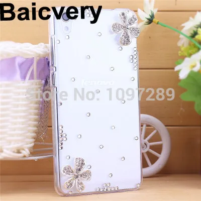 Rhinestone Case For Lenovo S850 s850T New Arrival Crystal Diamond Hard Back Protective |