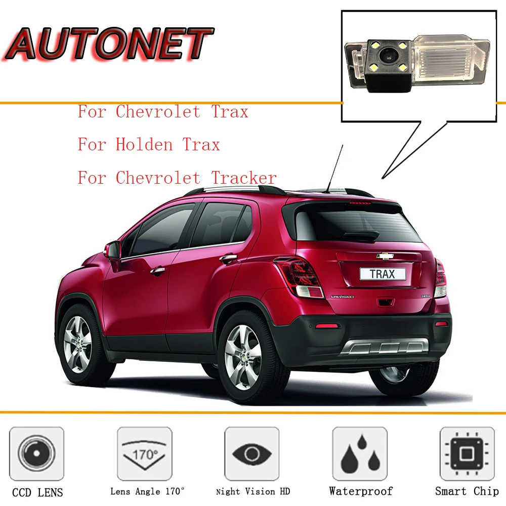 AUTONET камера заднего вида для Chevrolet Trax/модель Holden Trax/Chevrolet Tracker/CCD/камера заднего вида/камера резервного копирования/камера номерного знака