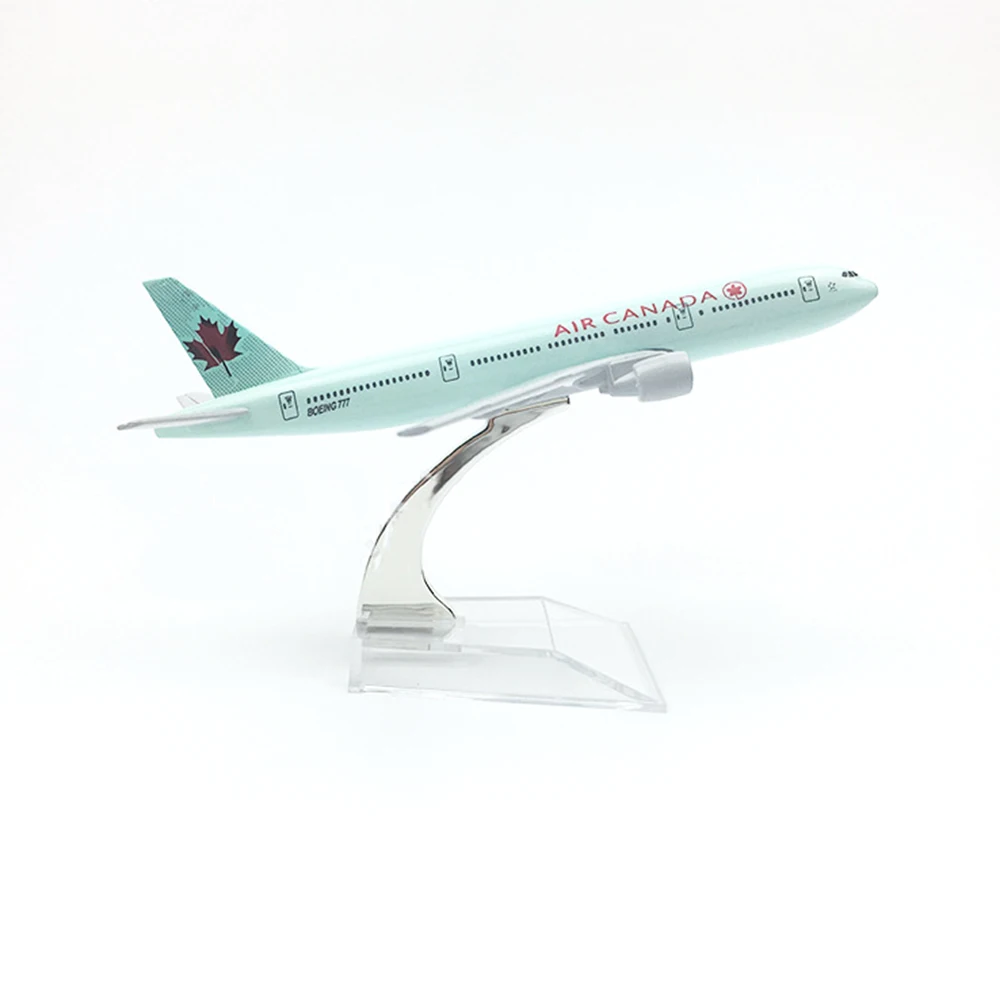 1/400 масштаб самолета Боинг 777 Air Canada 16 см сплава плоскости B777 модель игрушки Для детей подарок для коллекции