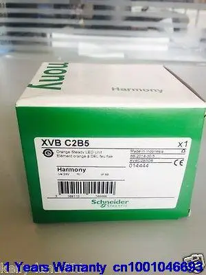 

DHL/EUB 2pcs New in box Original for Schneider 70 mm Illuminated Unit XVBC2B5 15-18