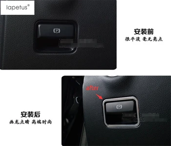 

Lapetus Accessories For Mercedes Benz GLA 200 220 X156 2018 Electric Hand Brake Parking Button Frame Molding Cover Kit Trim