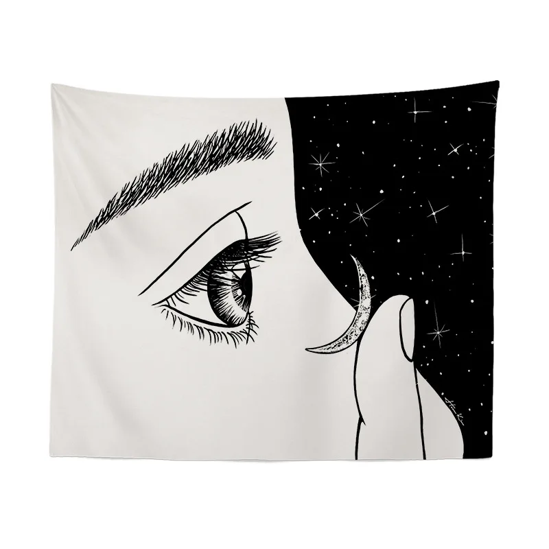 

Galaxy Hanging Wall Tapestry Hippie Retro Home Decor Yoga Beach Towel 150x130cm/150x100cm 5 Sizes