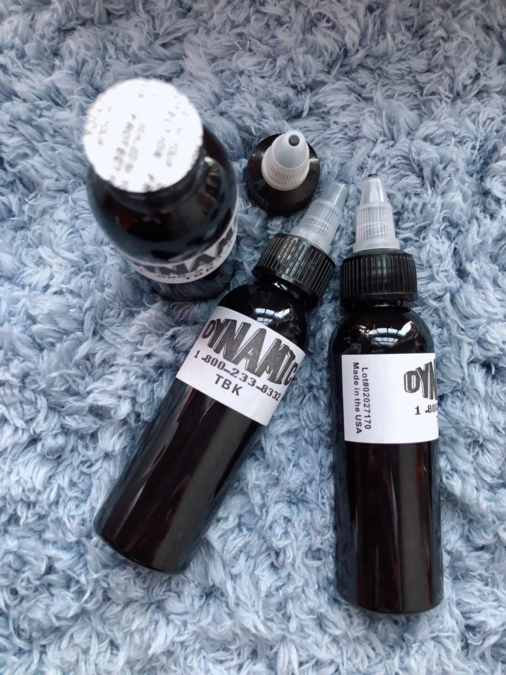 

25 Bottles 30ML Dynamic Black Tattoo Ink Lining Shading Shader Pigment