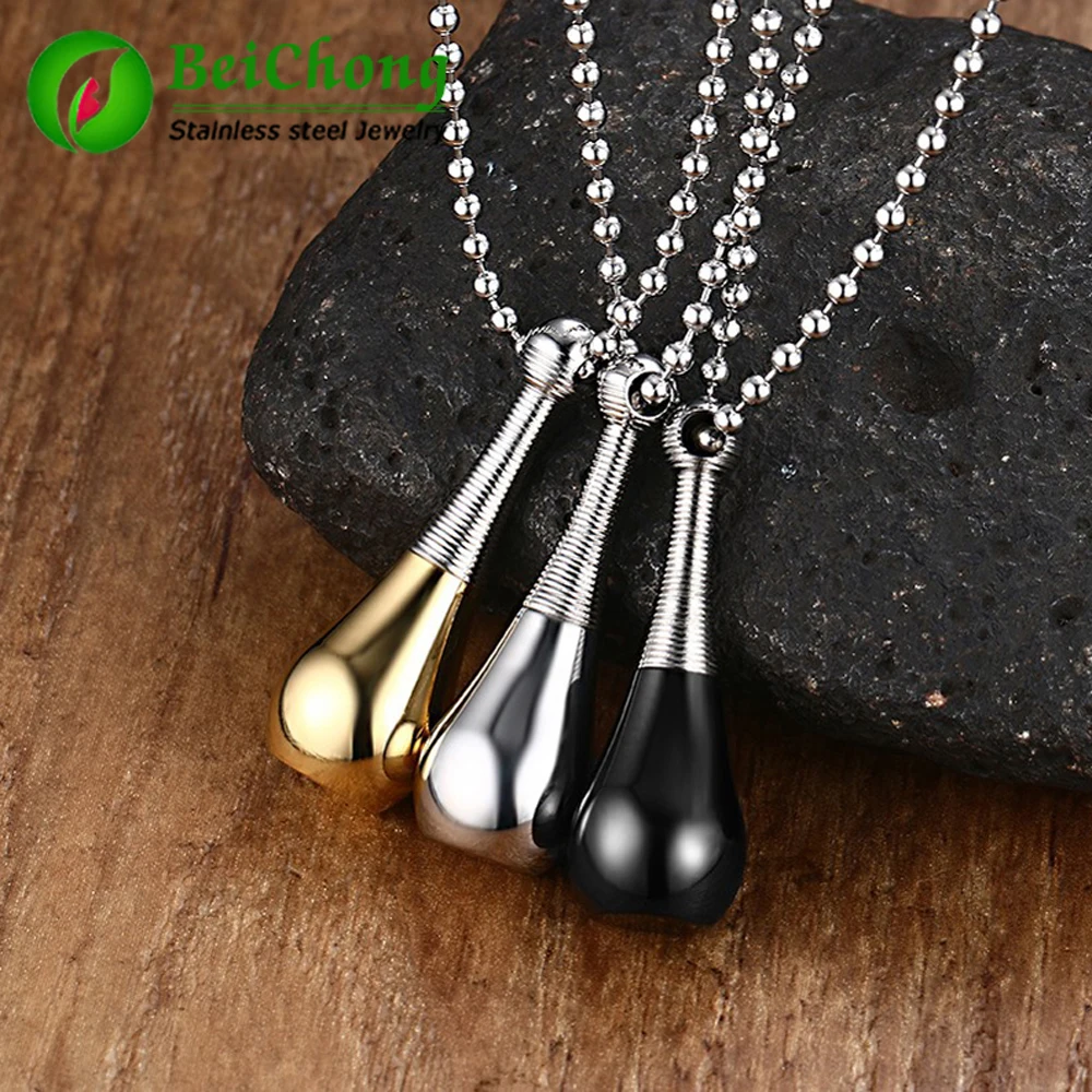 

(10 pieces/lot) Perfume Bottle Necklace & Pendant Empty Can Open Stainless Steel Perfume Bottle Necklace Women Jewelry Chain