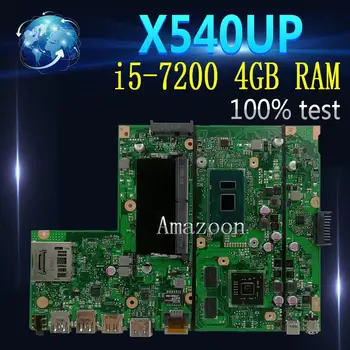 

Amazoon X540UP laptop Motherboard X540UP X540U A540U R504U Mianboard i5-7200 4GB RAM