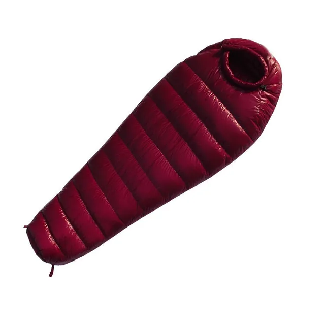 Best price at $148 Cheap Waterproof 2000g Adult Mummy Down Sleeping Bag 60% Velvet Hiking Camping Couple Seasonal Travel