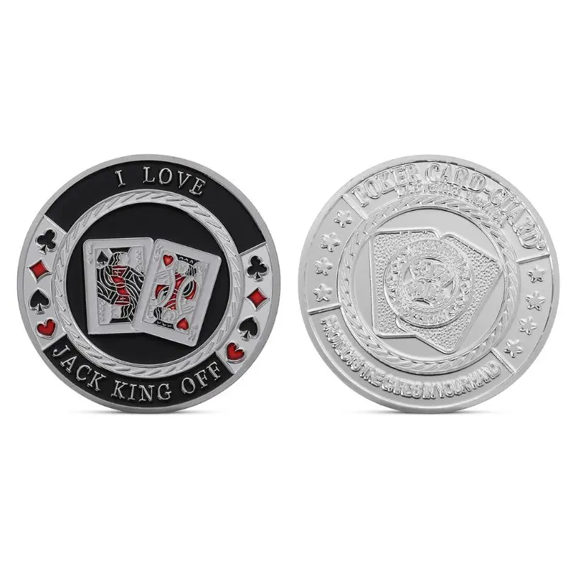 Техасский покер счастливые фишки памятная монета позолоченный сувенир художественная коллекция