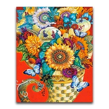 5d на заказ алмазная живопись цветок бабочка вышивка крестиком Санта Клаус Снеговик hibah домашний декор diy pintura Алмазная мозаика Круз