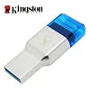 Устройство для чтения карт Micro SD Kingston, USB 3,0, 3,1, Type C, два порта ► Фото 1/5