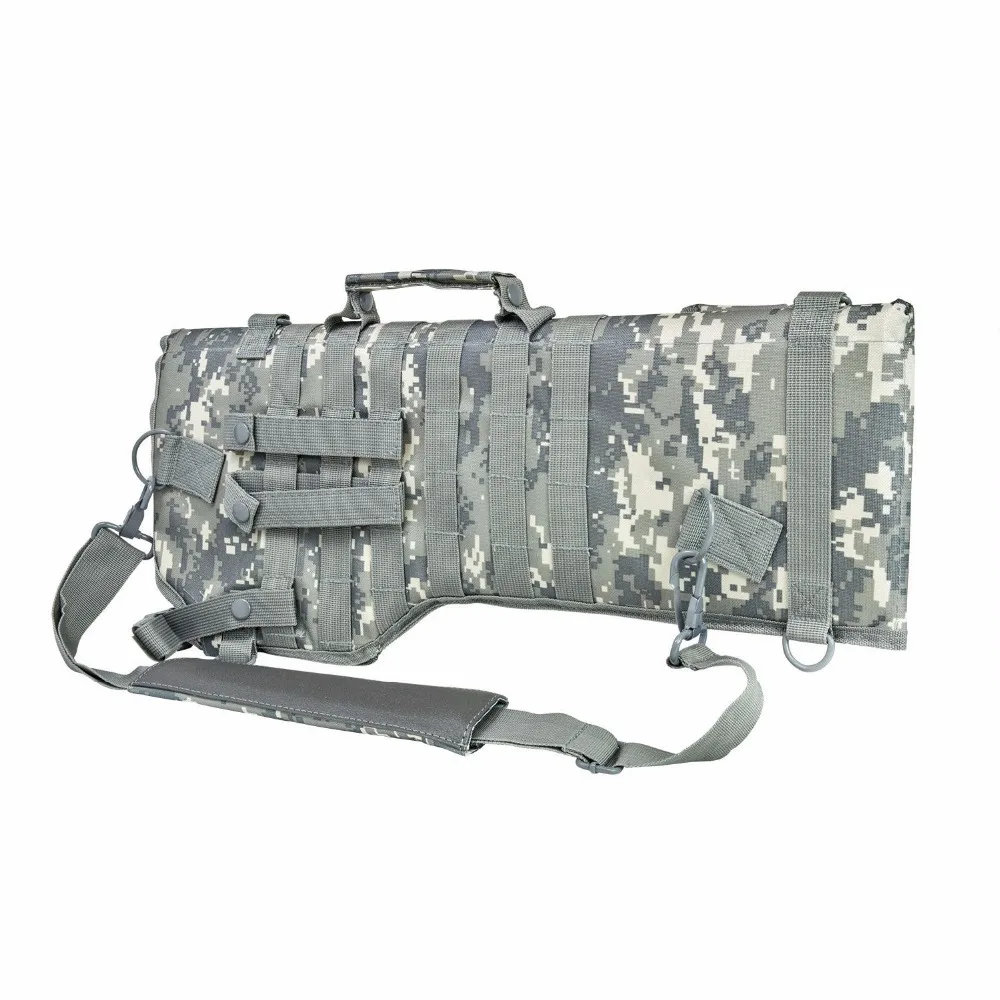 Горячая тактическая винтовка для охоты ножны рюкзак открытый охотничий рюкзак-Кобура штурмовой страйкбол сумка длинноствольное оружие защитный чехол - Цвет: Camo