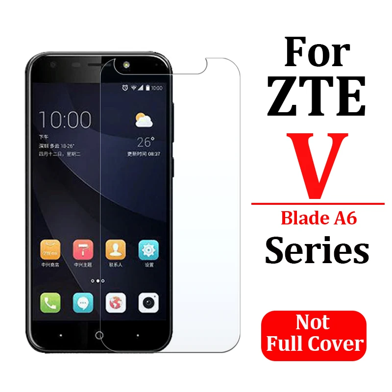 

tempered glass for zte blade v7 lite a6 v8 screen protector 6a armor blad 7v 8v light display a 6 v 8 7 the protective temp glas